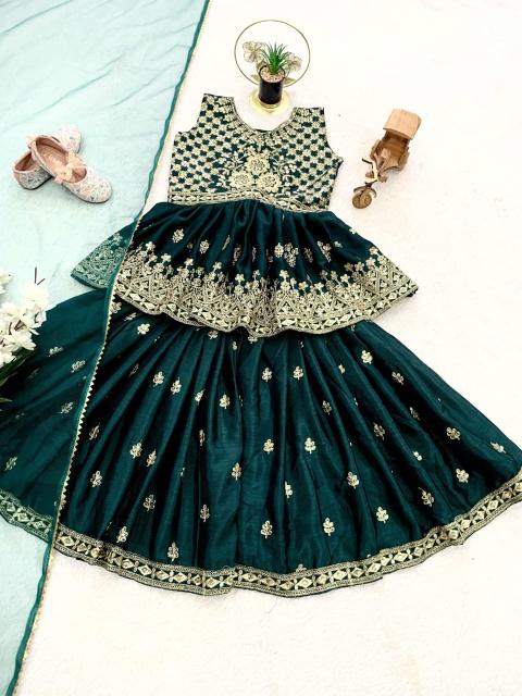 Presenting New Designer Collection Chinon Silk Wholesale kids clothes suppliers in Delhi - wholesale export